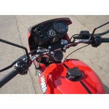(SKLADOVÉ MOTO) - JAWA 350 - 640 - STYLE ČERVENÁ RENO - S ELEKTRICKÝM STARTÉREM S DOKLADY - ****POSLEDNÍ DVOUTAKTNÍ KUS****